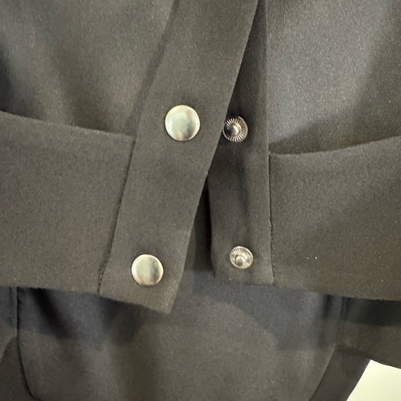 BCBGMaxAzria NWT Avalon Black Layered Tiered Tulle Gown Size 8 - Picture 8 of 9